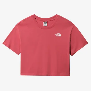 NORTH FACE T-SHIRT W CROPPED SD SLATE ROSE 