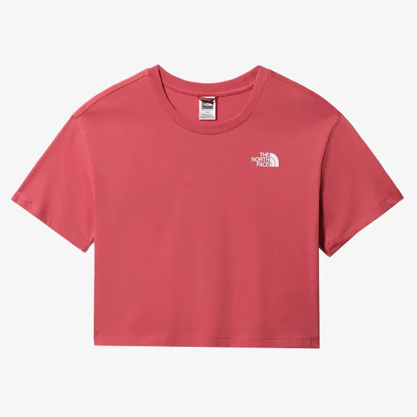 The North Face T-shirt W CROPPED SD SLATE ROSE 