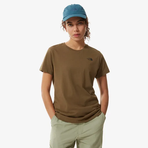 The North Face T-shirt W S/S SD MILITARY OLIVE 