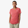 The North Face T-shirt W S/S SD SLATE ROSE 