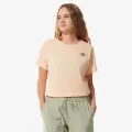 The North Face W S/S SD TEE APRICOT ICE 