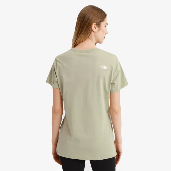 The North Face W S/S EASY TEE TEA GREEN 