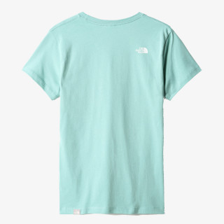 NORTH FACE T-SHIRT W S/S EASY TEE WASABI 