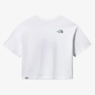 The North Face W CROPPED EASY TEE TNFW/GBBULCHPRT 