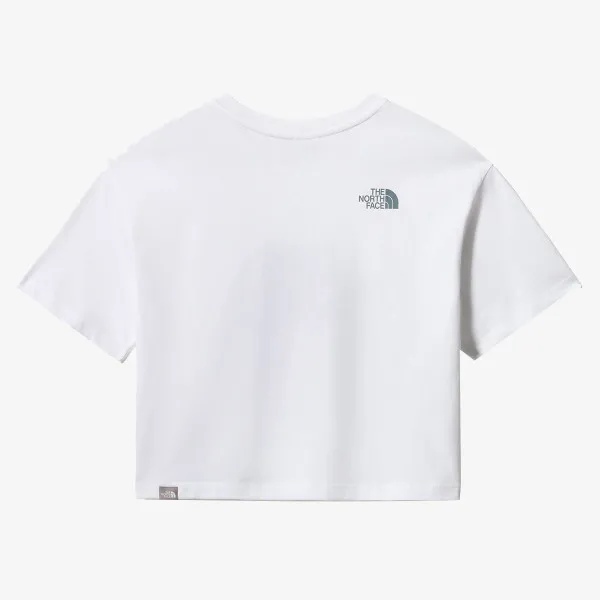 The North Face W CROPPED EASY TEE TNFW/GBBULCHPRT 