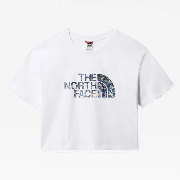The North Face W CROPPED EASY TEE TNFW/GBBULCHPRT 