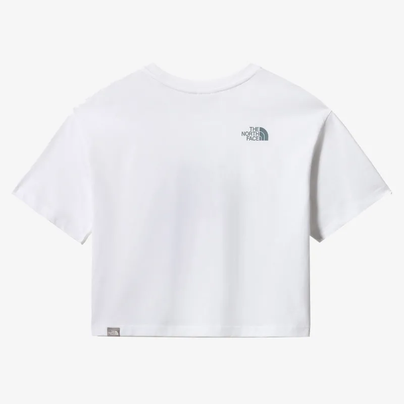 The North Face W CROPPED EASY TEE TNFW/GBBULCHPRT 