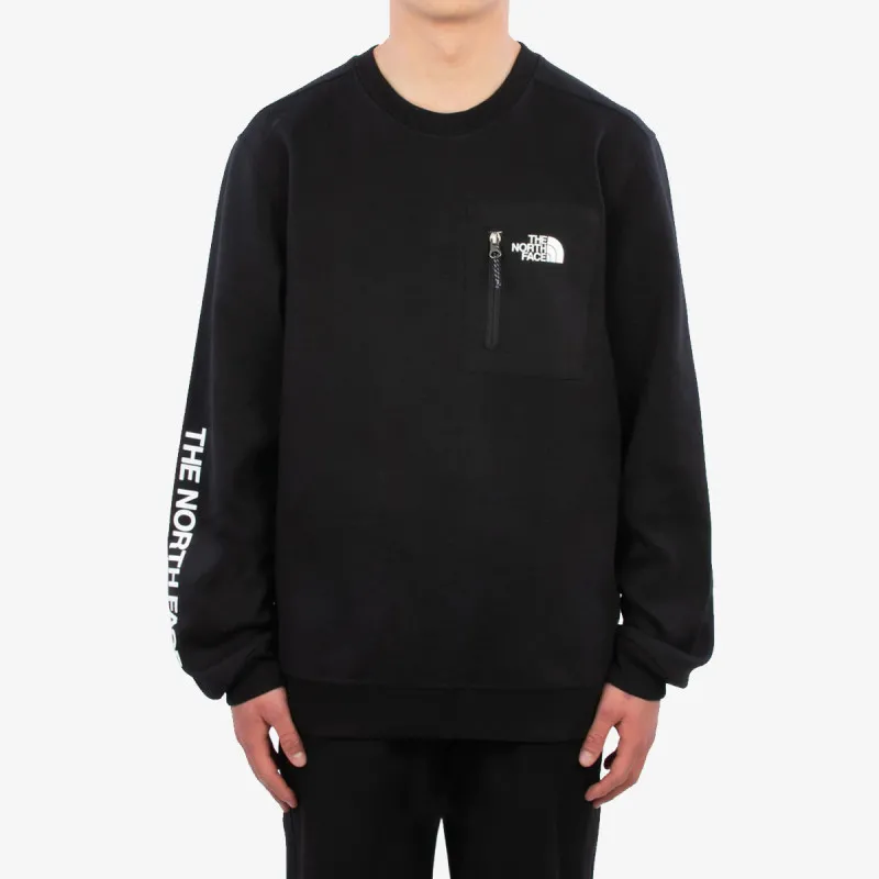 The North Face M TECH CREW TNFBLK/MLT-COLR 