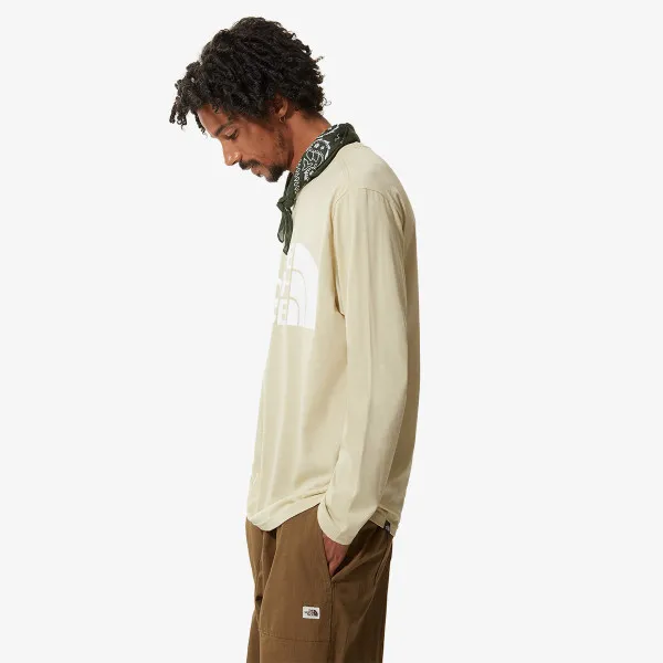 The North Face Majica dugih rukava M STANDARD LS TEE GRAVEL 