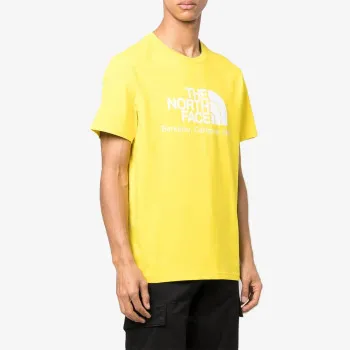 NORTH FACE T-SHIRT M BERKELEY CA TEE ACID YELLOW 