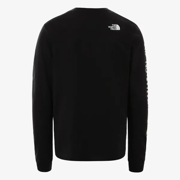 The North Face M WARPED TYPE GRAPHIC L/S TEE 