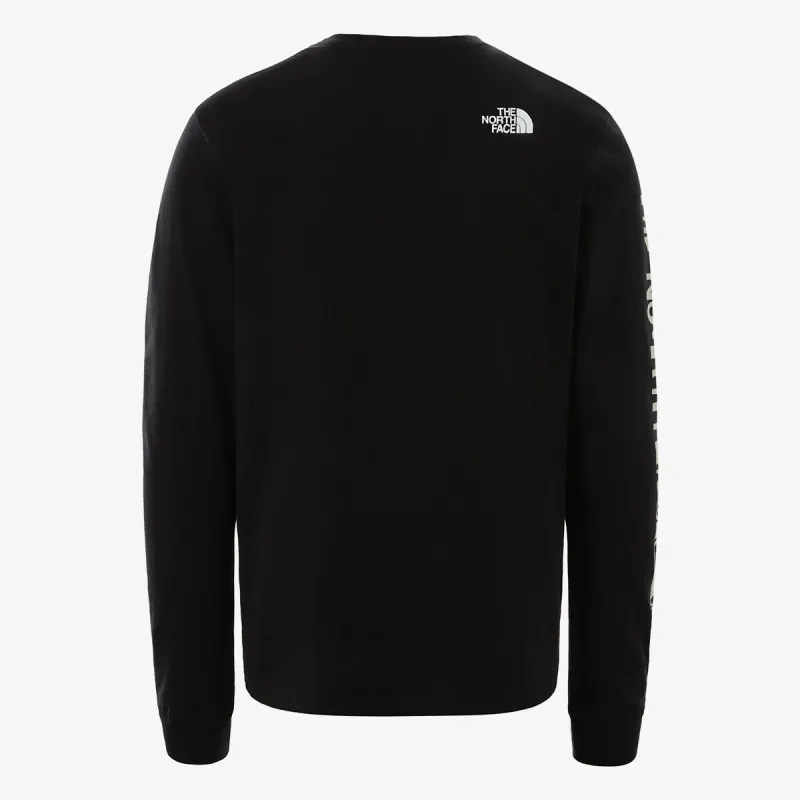 The North Face M WARPED TYPE GRAPHIC L/S TEE 