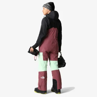The North Face W DRAGLINE BIB WILD GINGER/PATINA GREEN 
