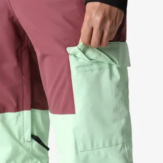The North Face W DRAGLINE BIB WILD GINGER/PATINA GREEN 
