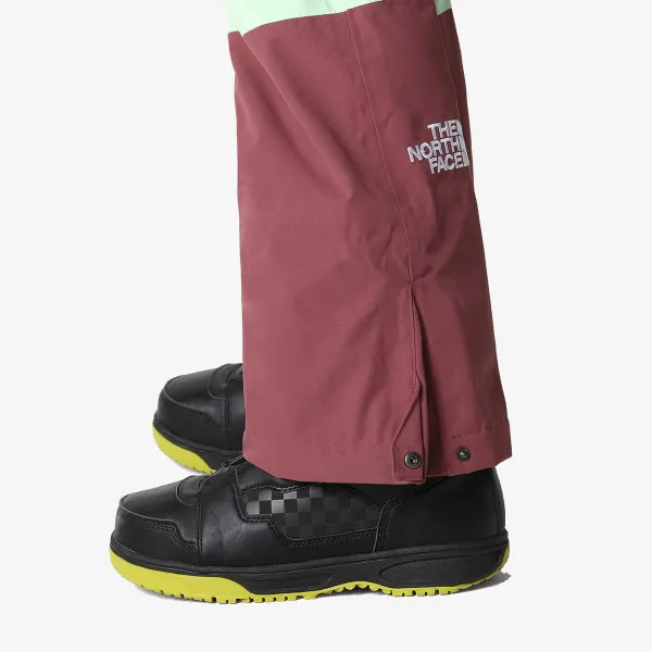 The North Face Hlače W DRAGLINE BIB WILD GINGER/PATINA GREEN 