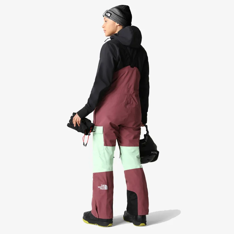 The North Face W DRAGLINE BIB WILD GINGER/PATINA GREEN 