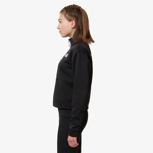 The North Face W MA 1/4 ZIP FLEECE BLK/TNF BLK 