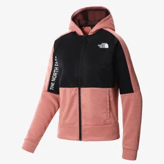The North Face W MA FZ FLEECE RSDWNDHTHR/TNFB 