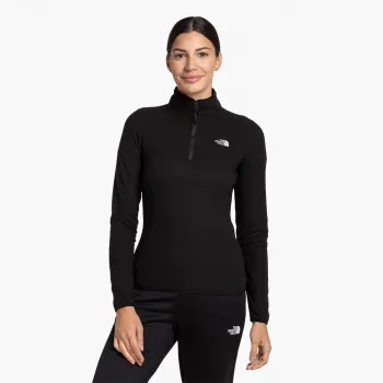 NORTH FACE MAJICA DUGIH RUKAVA S POLU PATENTOM W 100 GLACIER 1/4 ZIP - EU 