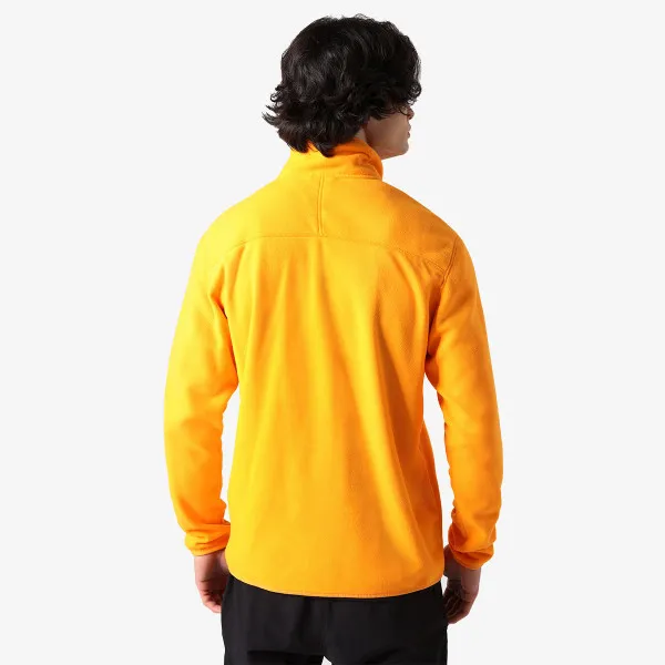 The North Face Majica dugih rukava s polu patentom M 100 GLACIER 1/4 ZIP - EU CONE ORANGE 