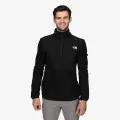 The North Face M GLACIER PRO 1/4 ZP TNF BLK/TNF BLK 