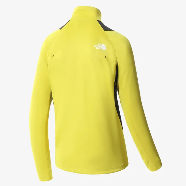 The North Face Majica dugih rukava s patentom M AO MIDLAYER FZ ACIDYLW/ASPHLGY 