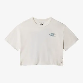 NORTH FACE TOP W HIM BTL SRC TEE GARDENIA WHITE 