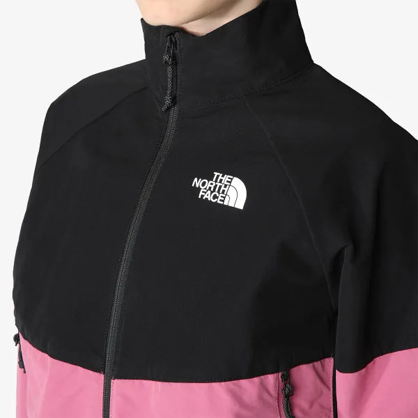 The North Face Majica dugih rukava s patentom W PHLEGO TRACK TOP RED VIOLET 