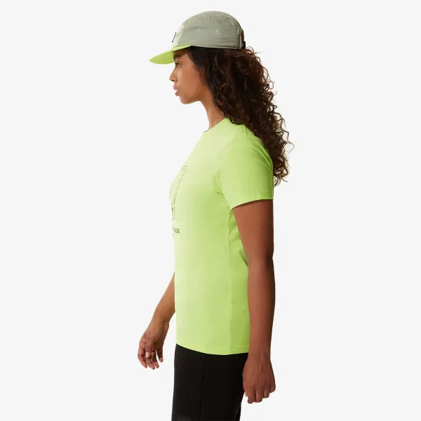 The North Face T-shirt W GLH SHARP GREEN 