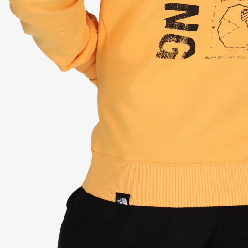The North Face M GLH HOODIE CHAMOIS ORANGE 