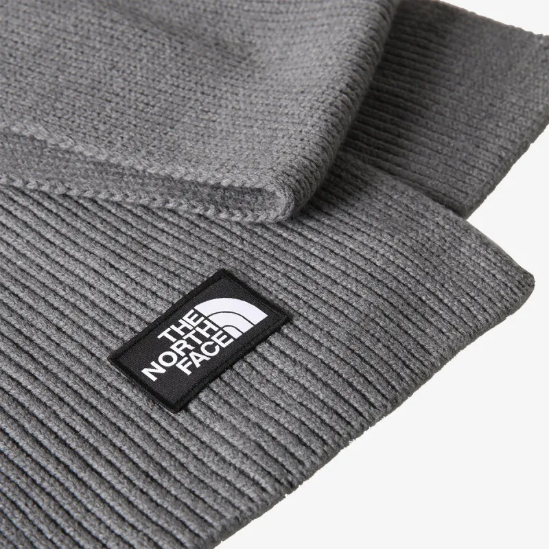 The North Face TNF LOGO BOX SCARF TNF MEDIUM GREY HEATH 