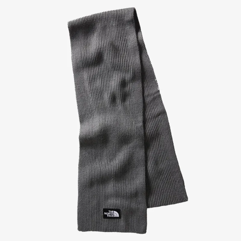 The North Face TNF LOGO BOX SCARF TNF MEDIUM GREY HEATH 