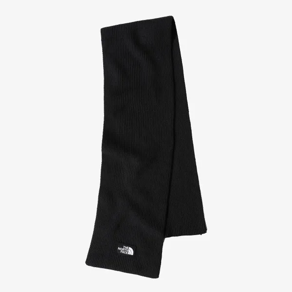 The North Face TNF LOGO BOX SCARF TNF BLACK 