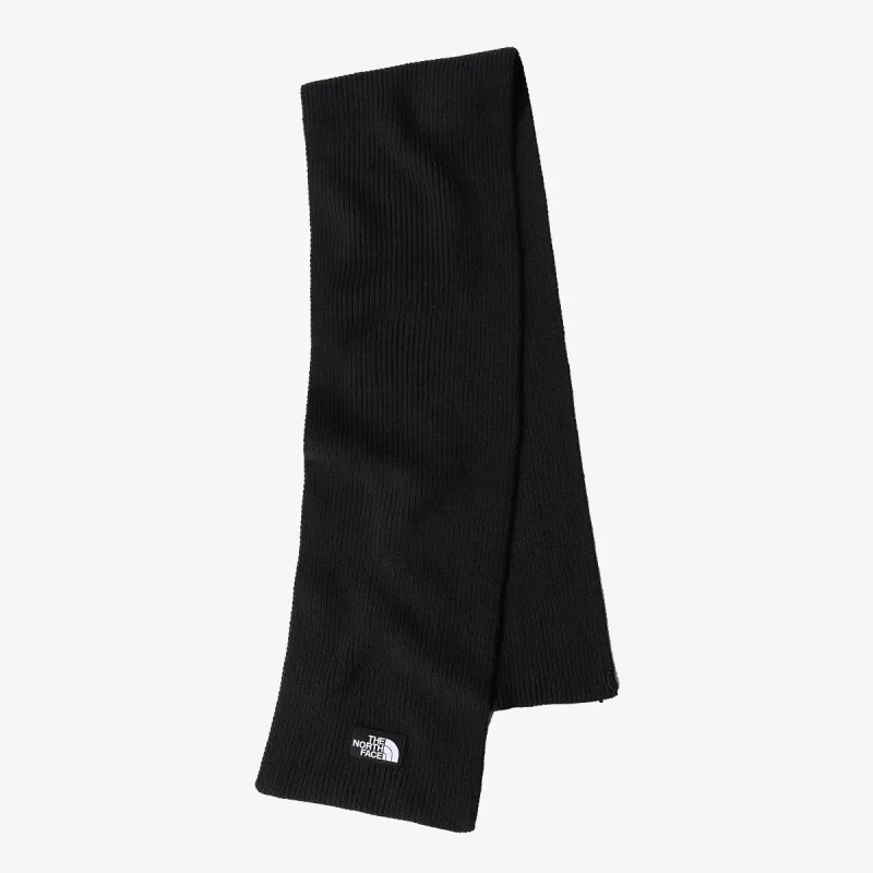 The North Face TNF LOGO BOX SCARF TNF BLACK 