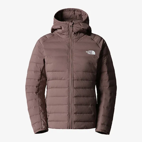 NORTH FACE JAKNA W BELLEVIEW STRETCH DOWN HOODIE DEEP TAU 