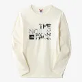 The North Face M COORDINATES L/S TEE GARDENIA WHITE 