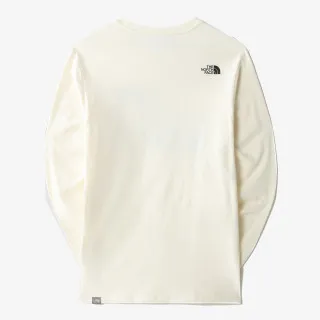The North Face M COORDINATES L/S TEE GARDENIA WHITE 