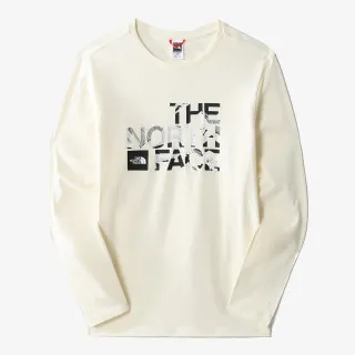 The North Face M COORDINATES L/S TEE GARDENIA WHITE 