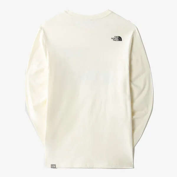 The North Face M COORDINATES L/S TEE GARDENIA WHITE 