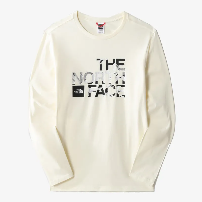 The North Face M COORDINATES L/S TEE GARDENIA WHITE 