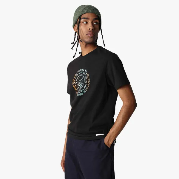 The North Face T-shirt M S/S REGRIND TEE TNF BLACK 