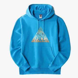 The North Face M REGRIND PULLOVER HOODIE ACOUSTIC BLUE 