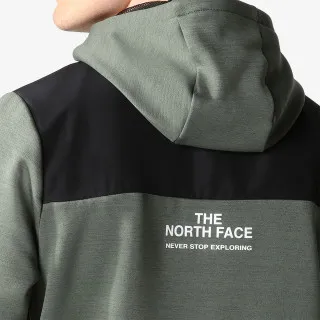 The North Face M MA FULL ZIP FLEECE - EU THYMEDARKHEATH 