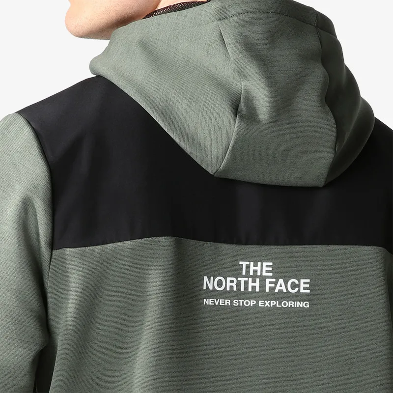 The North Face M MA FULL ZIP FLEECE - EU THYMEDARKHEATH 