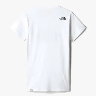 The North Face W STANDARD S/S TEE - EU TNF WHITE 