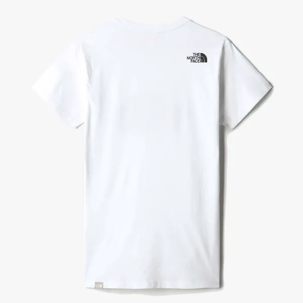 The North Face W STANDARD S/S TEE - EU TNF WHITE 