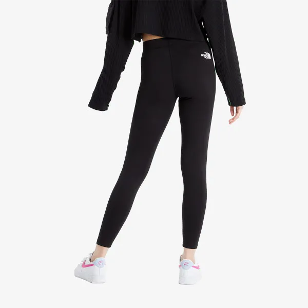 The North Face Tajice W INTERLOCK LEGGING TNF BLACK 