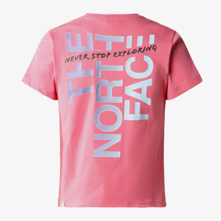 NORTH FACE T-SHIRT Women’s Es Graphic Fitted S/S Tee - Eu 