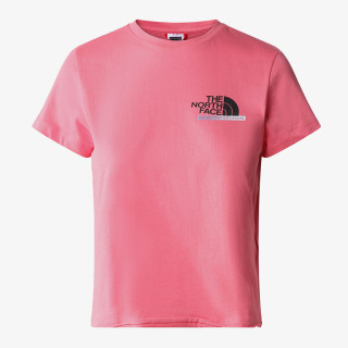 NORTH FACE T-SHIRT Women’s Es Graphic Fitted S/S Tee - Eu 
