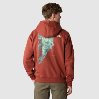 NORTH FACE MAJICA S KAPULJAČOM Men’s Outdoor Graphic Hoodie 